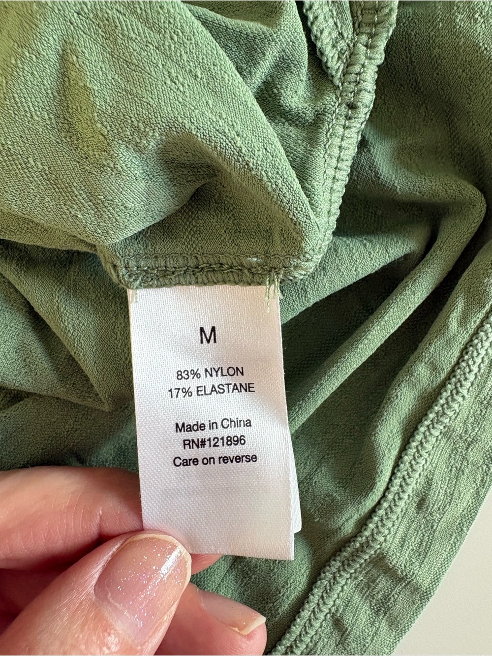 Title Nine Upland Long Sleeve Sun Shirt Medium EUC Sage Green Gorpcore Granola - Picture 8 of 12